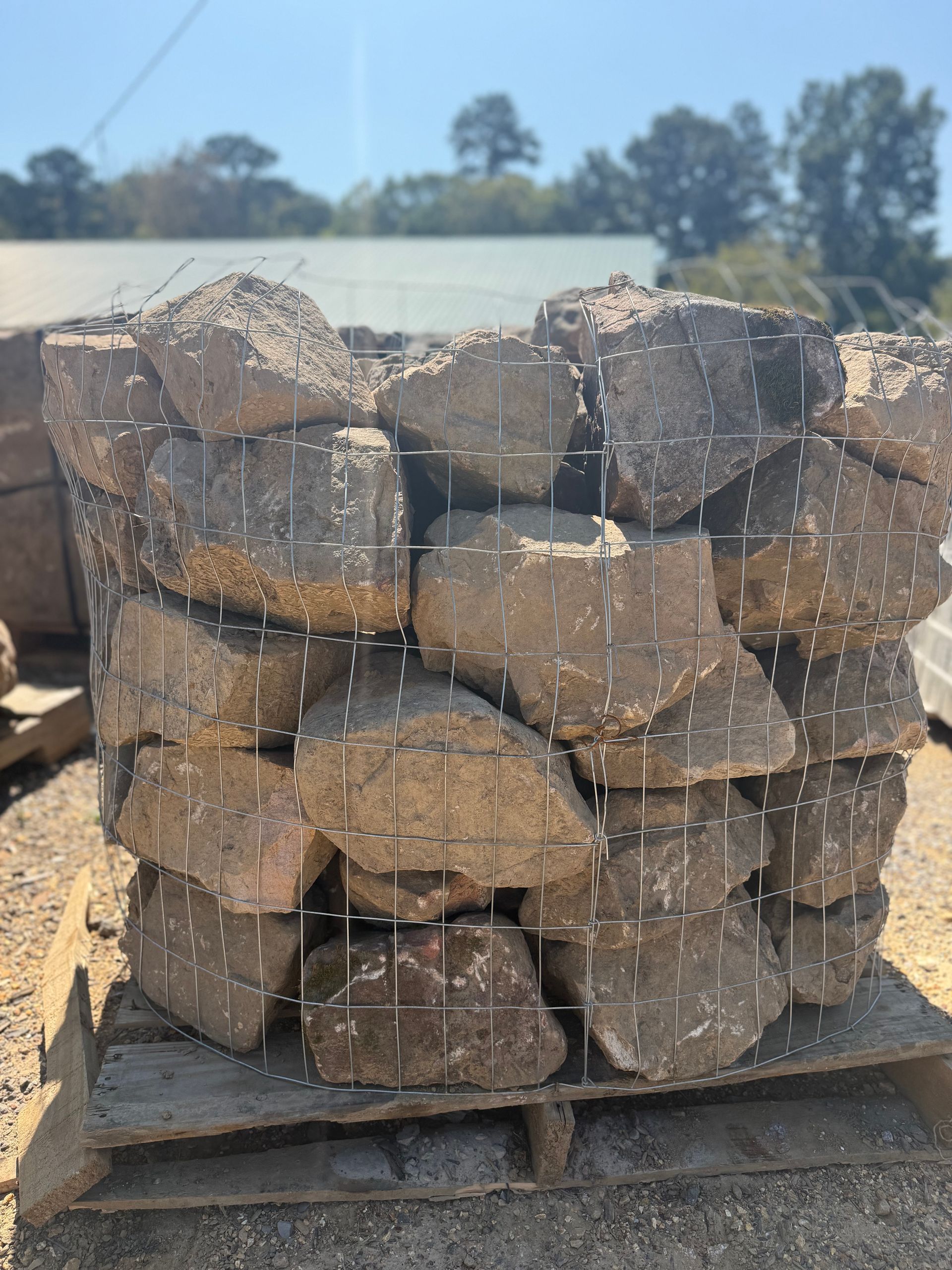 A pile of rocks sitting on top of each other on a table.