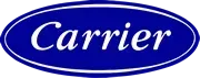 A blue carrier logo on a white background.