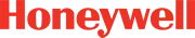 The honeywell logo is red on a white background.
