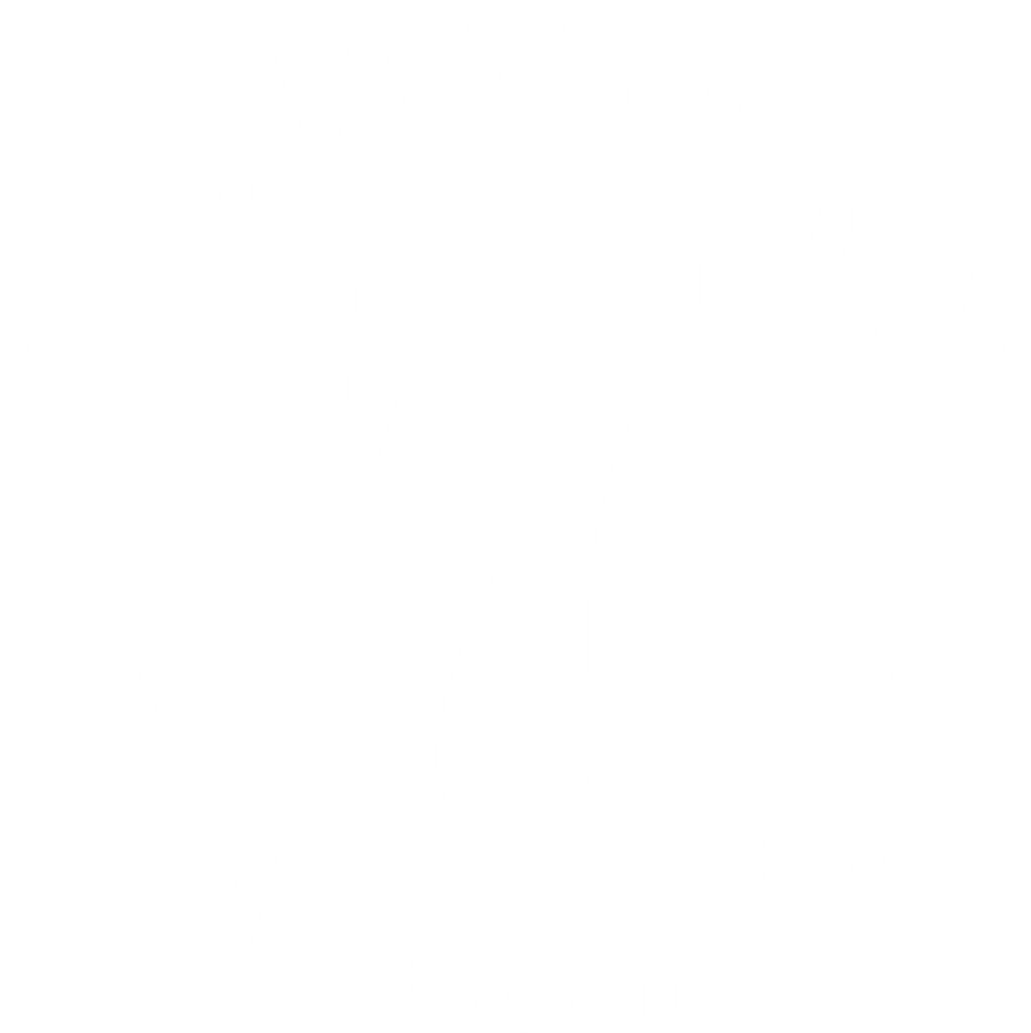 White logo, transparent background