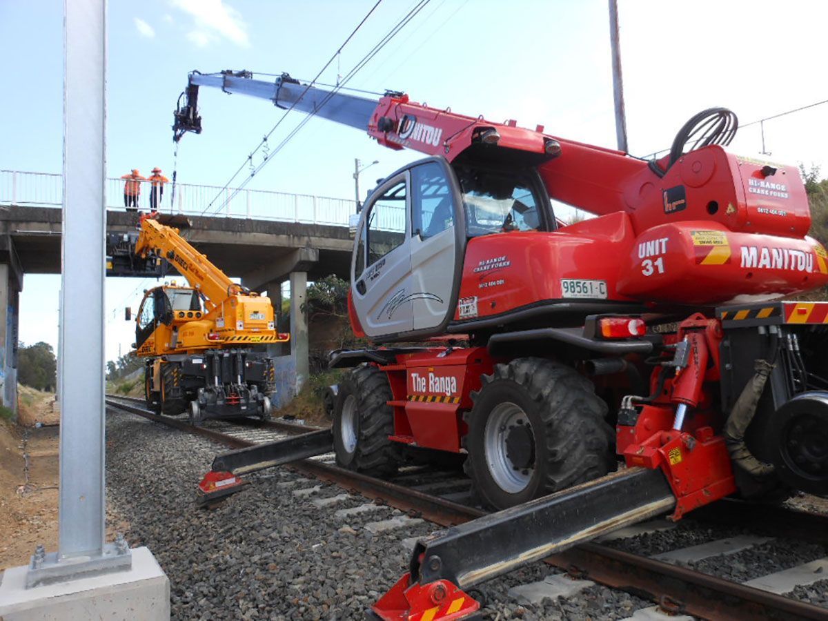 Hi-Range Crane Forks WU