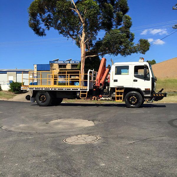 Hi-Range Crane Forks WU