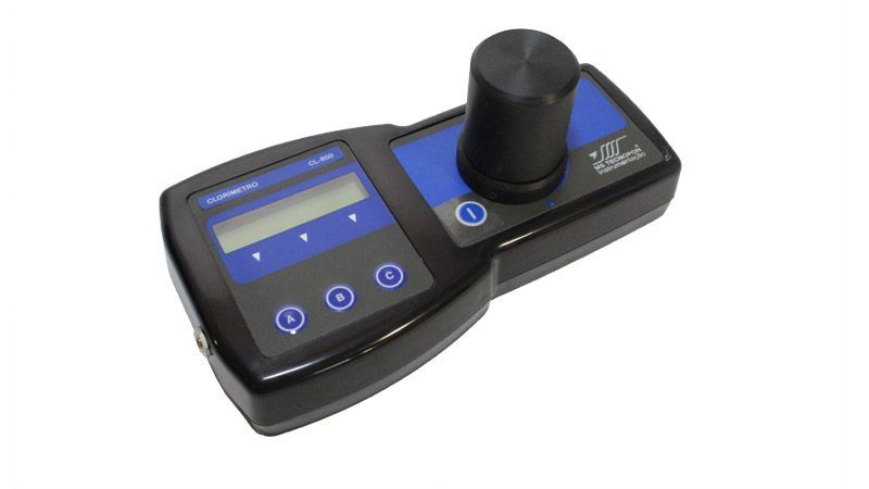 Clorímetro Digital Portátil da MS Tecnopon Açores: Portátil e fácil de usar, ideal para medições rápidas de cloro em água. Alta precisão e confiabilidade em campo ou laboratório.