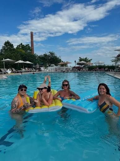 Raw & Refined Canton customers in the pool