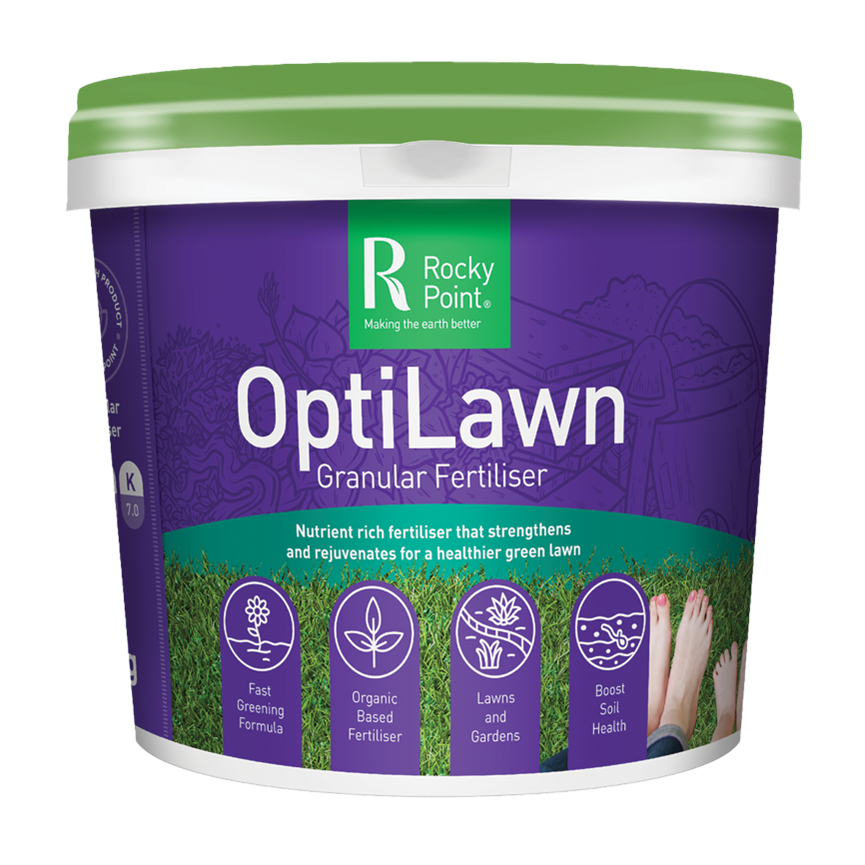 Rocky Point OptiLawn Granular Fertiliser (6kg) — Campbell's Truck and Bobcat and Landscape Supplies In Gympie, QLD