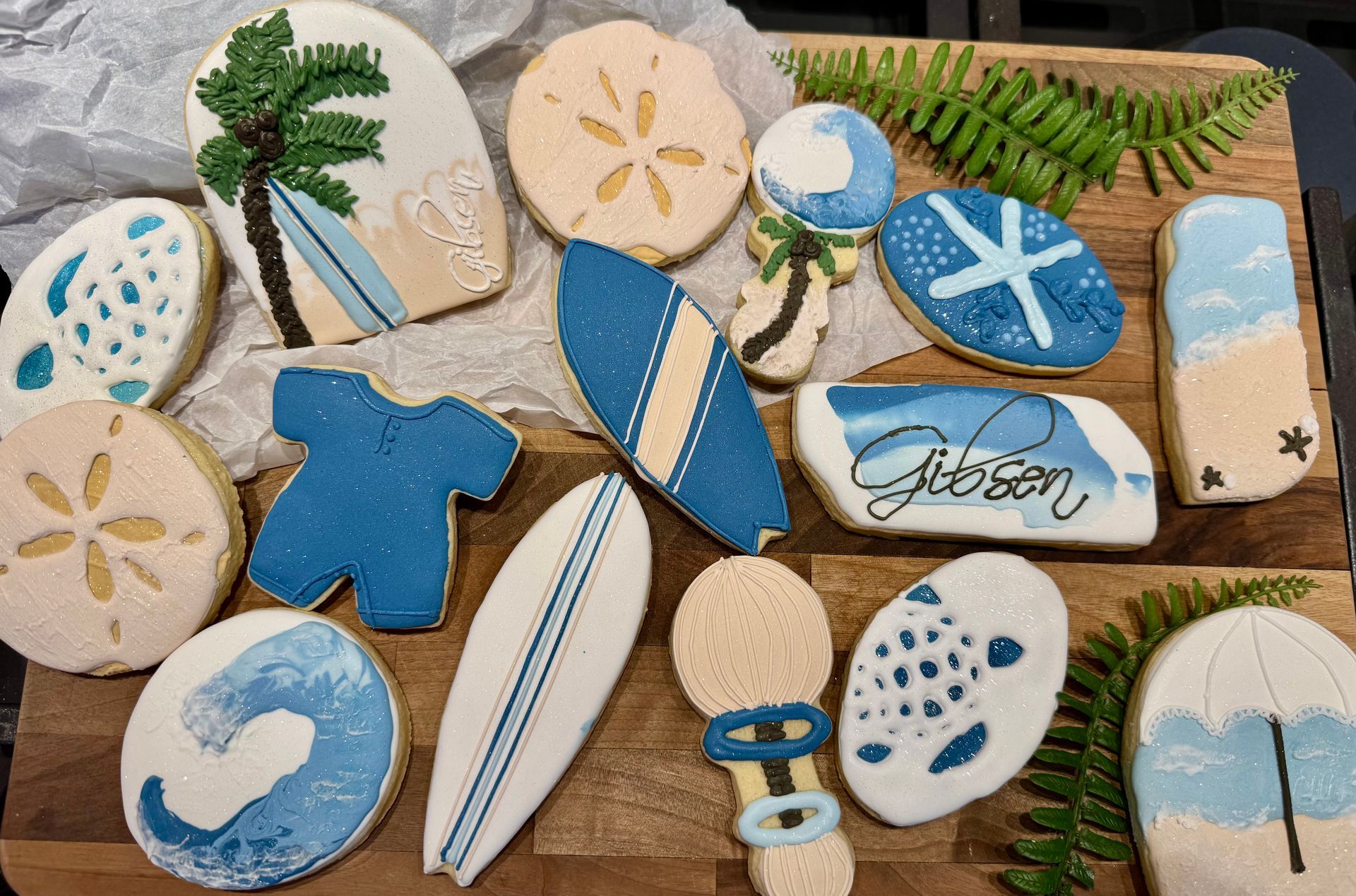 Beach Baby Cookies