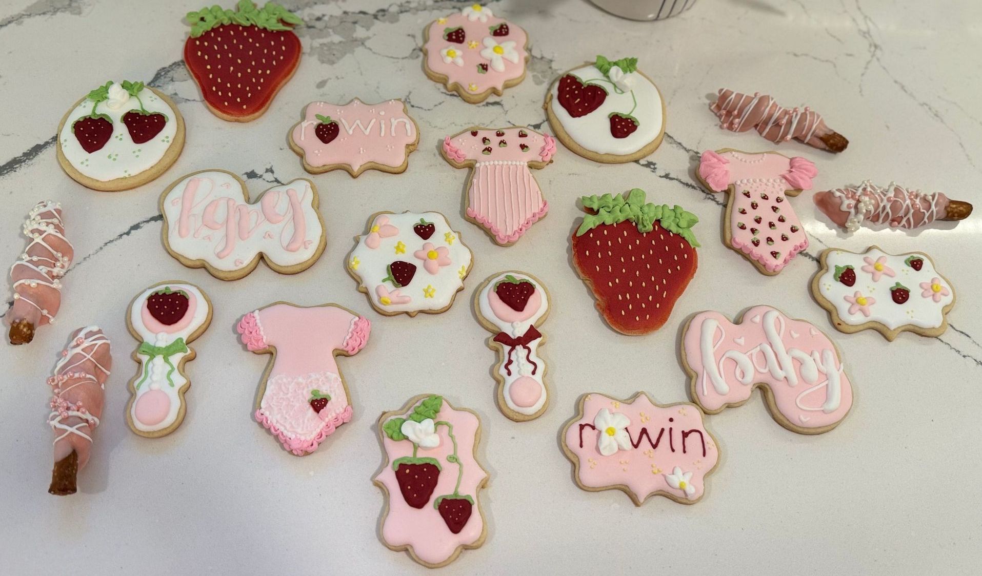 Strawberry Cookies