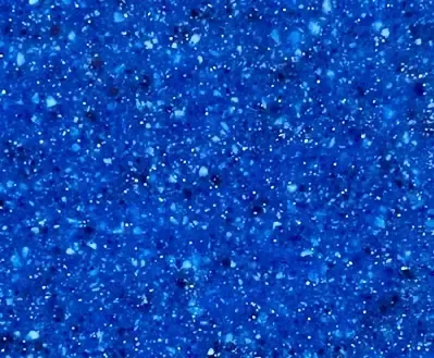 Blue glittery textured background with scattered sparkling specks