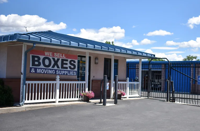 The front entrance to STOR-N-LOCK Self Storage in Boise, Idaho