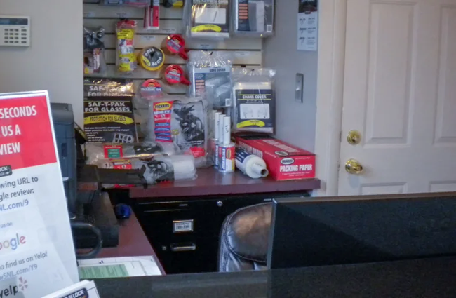 Inside the office at STOR-N-LOCK Self Storage in Salt Lake City, Utah