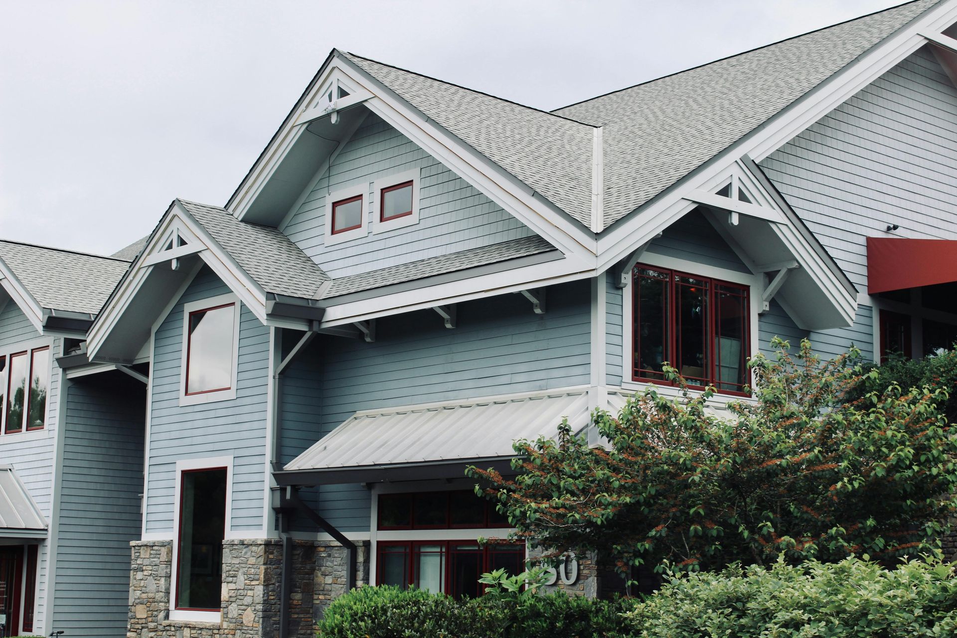 Beautiful home with newly painted exterior and crisp white trim