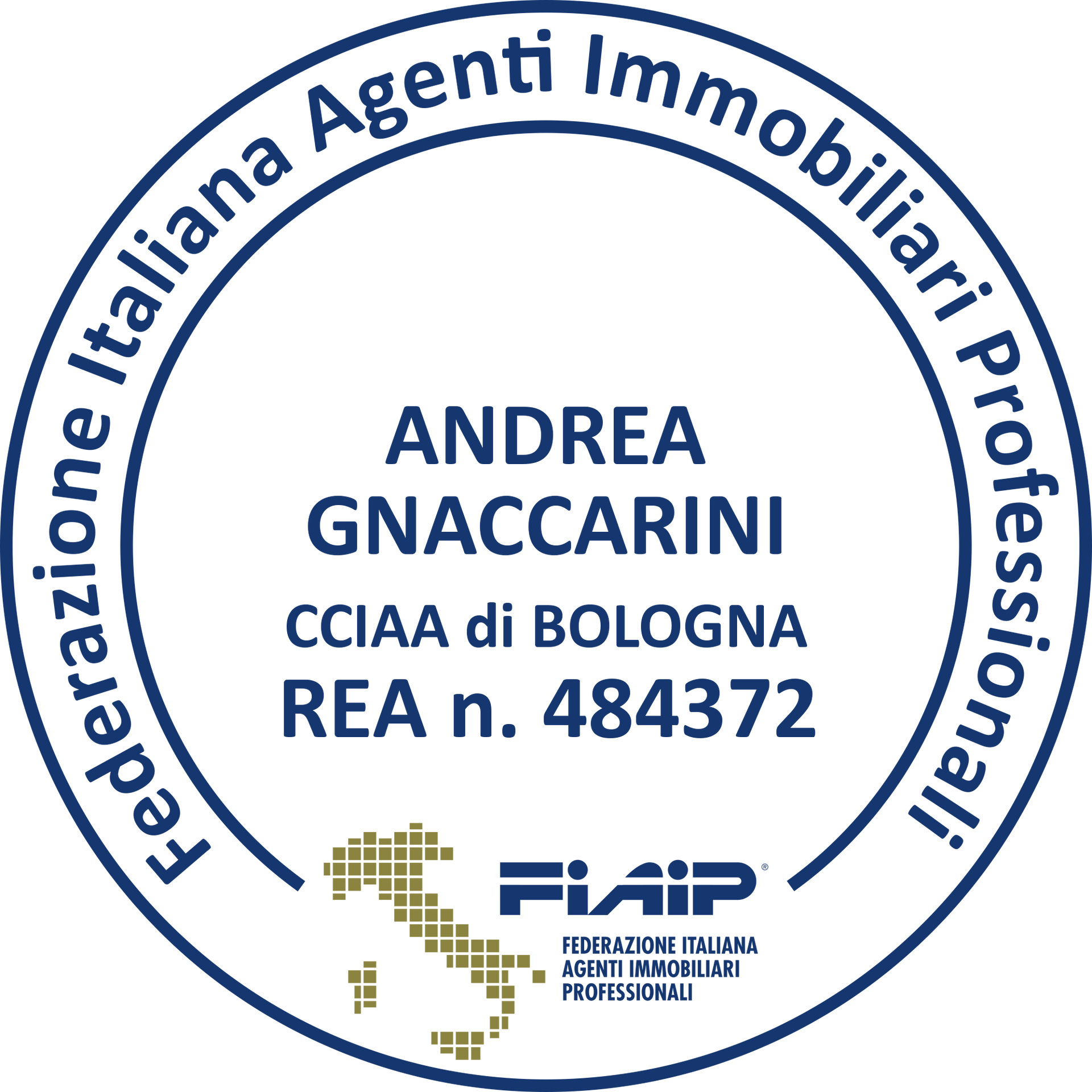 AG Consulenze immobiliari Crevalcore - timbro FIAIP