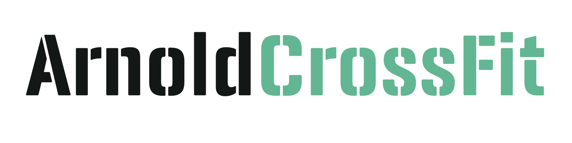 A logo for Arnold CrossFit.