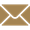 Icône d'enveloppe beige avec des lignes blanches.