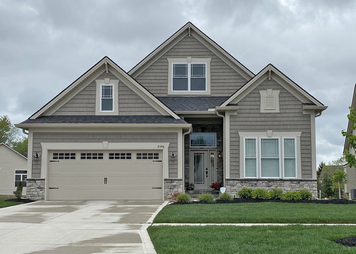 New villa homes new custom homes Avon Lake OH New Cluster Homes