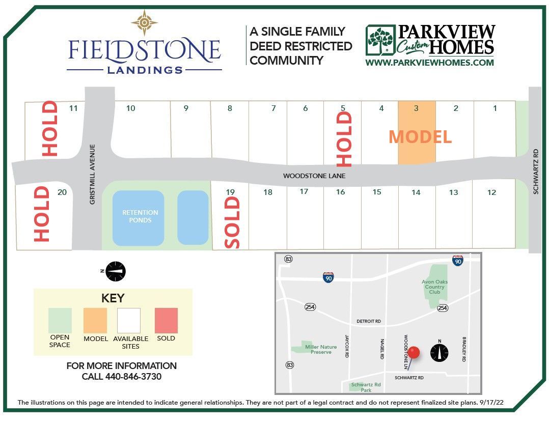 New Luxury Homes Avon OH New Custom Homes Fieldstone Landings