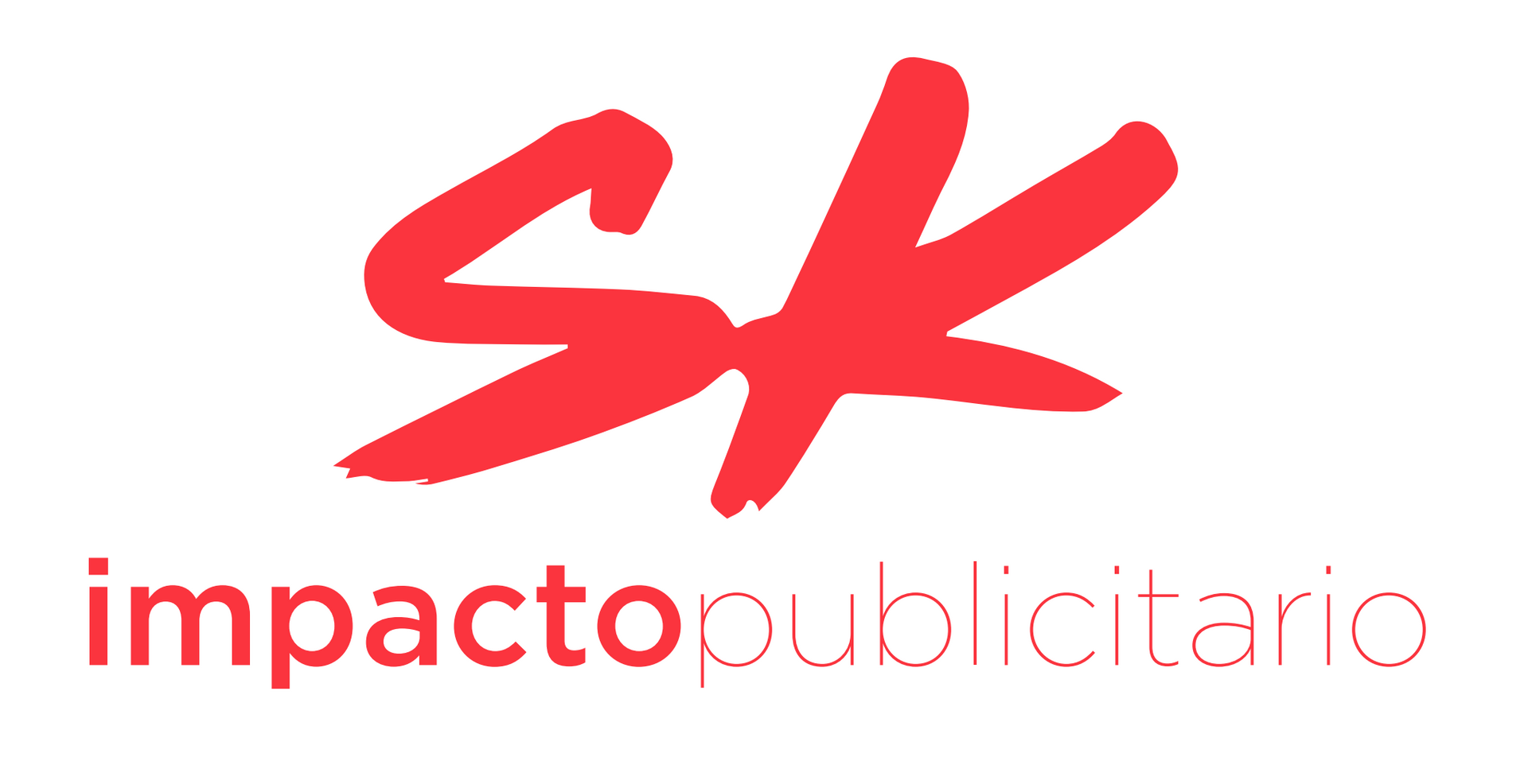 Logotipo SK impacto publicitario