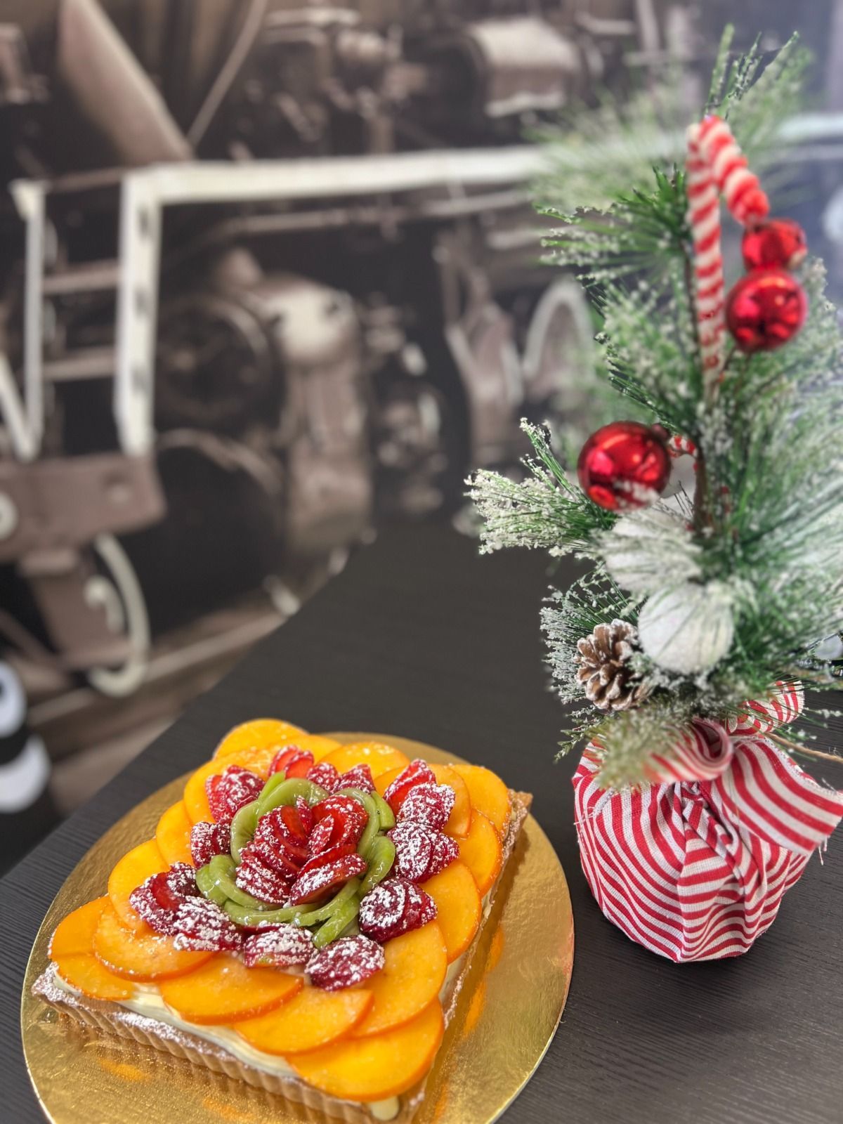 una torta di frutta