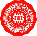 Red circular seal: 