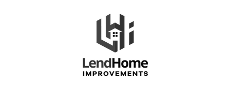 LendHome Improvements logo in black and gray on a white background