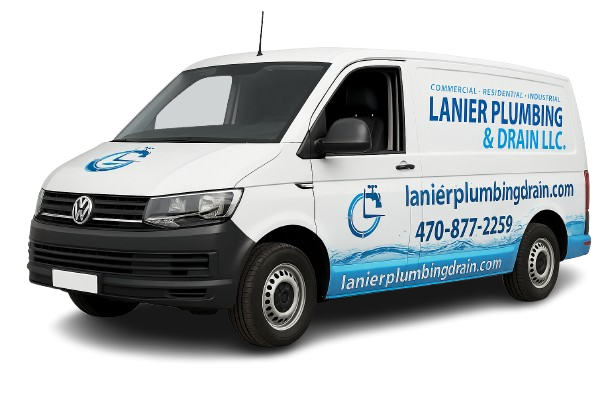 White van with