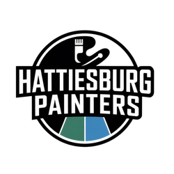 Hattiesburg Painters logo for a professional residential and commercial painting company in Hattiesburg, Mississippi.