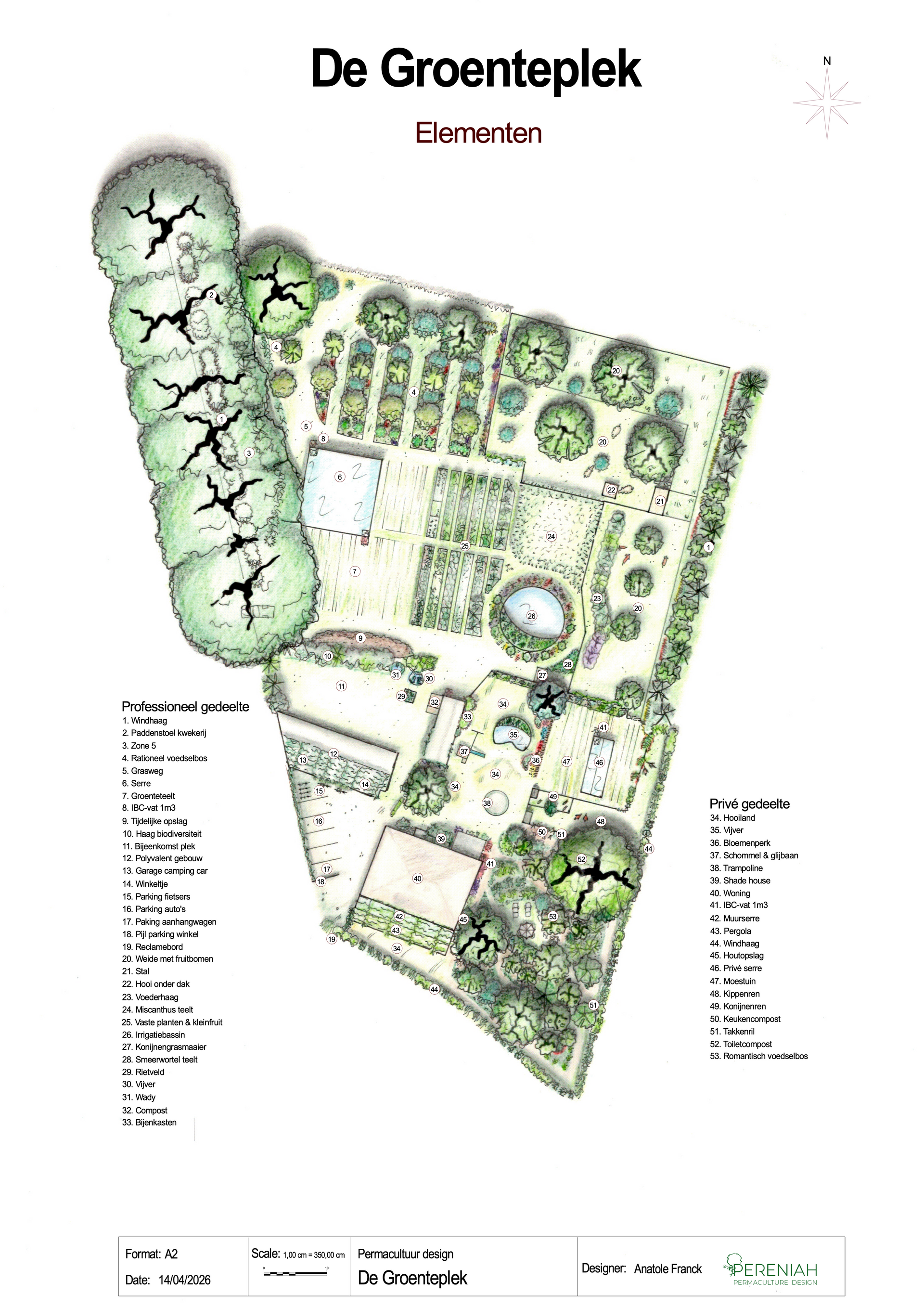 Permaculture design 15 Pereniah