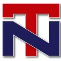 Red and blue interlocking TN logo on a white background