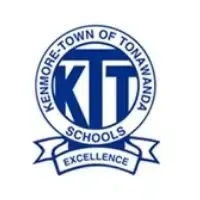 Kenmore-Town of Tonawanda Schools blue circular logo with KTT and ribbon reading “Excellence”