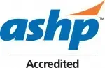 ASHP logo with “Accredited” text underneath