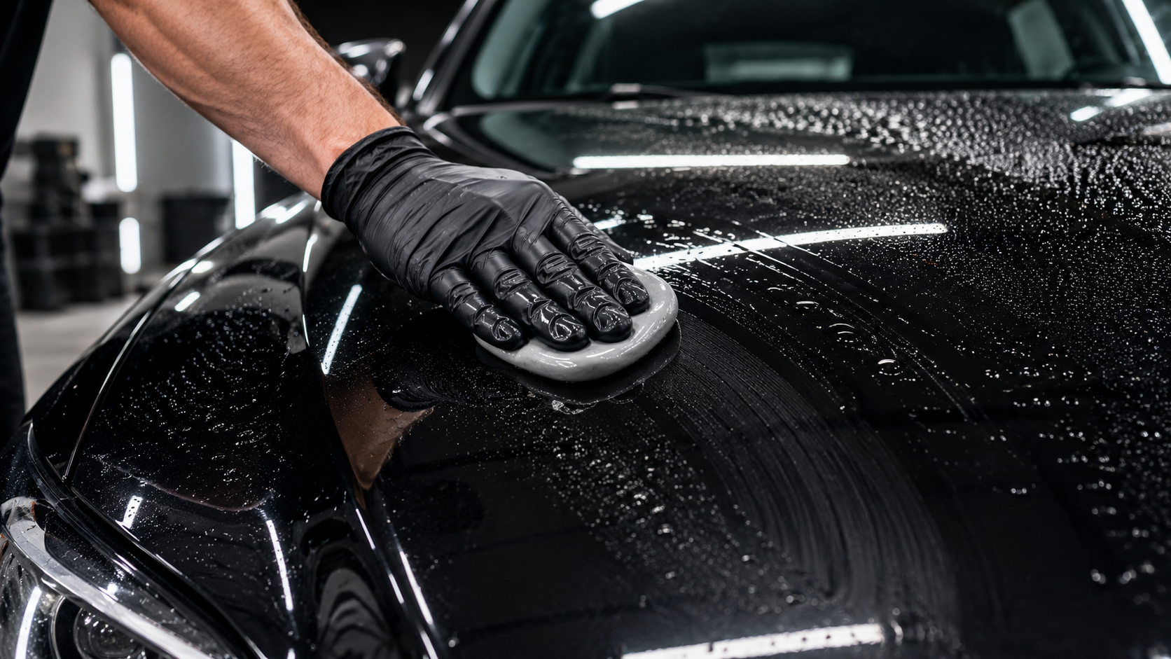 Clay bar treatment for vehicle paint in Old Bridge, NJ