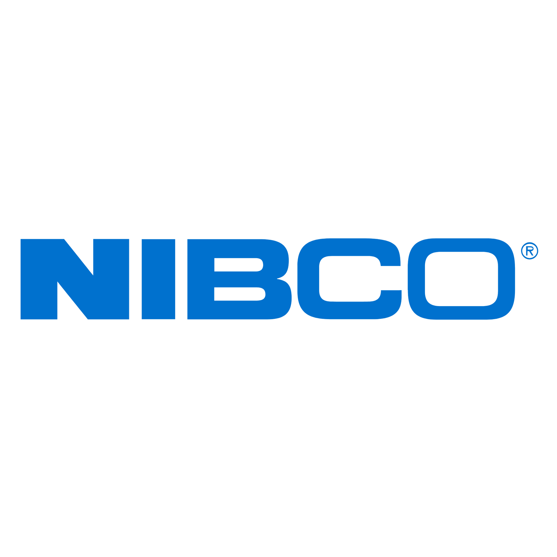 NIBCO blue logo on a white background