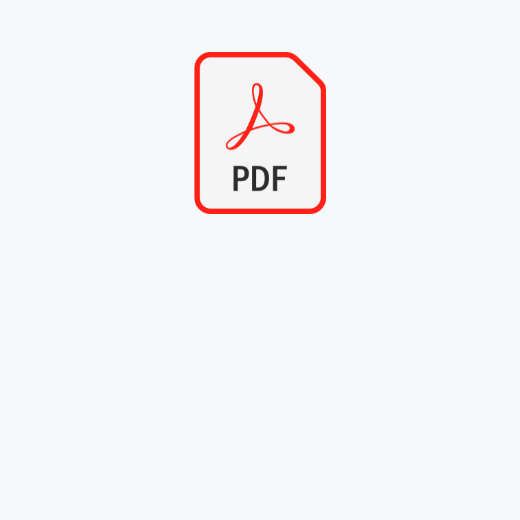 Red PDF document icon on a light gray background