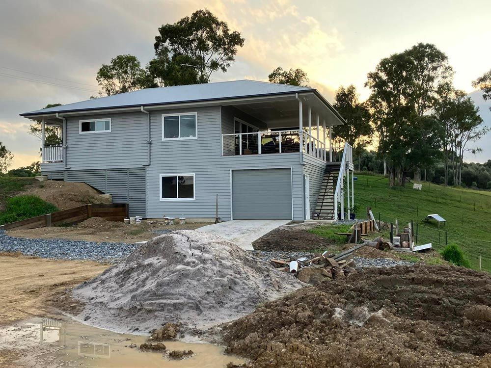 Under Construction Classic Queensland Home in Progress — Builder In Gympie, QLD