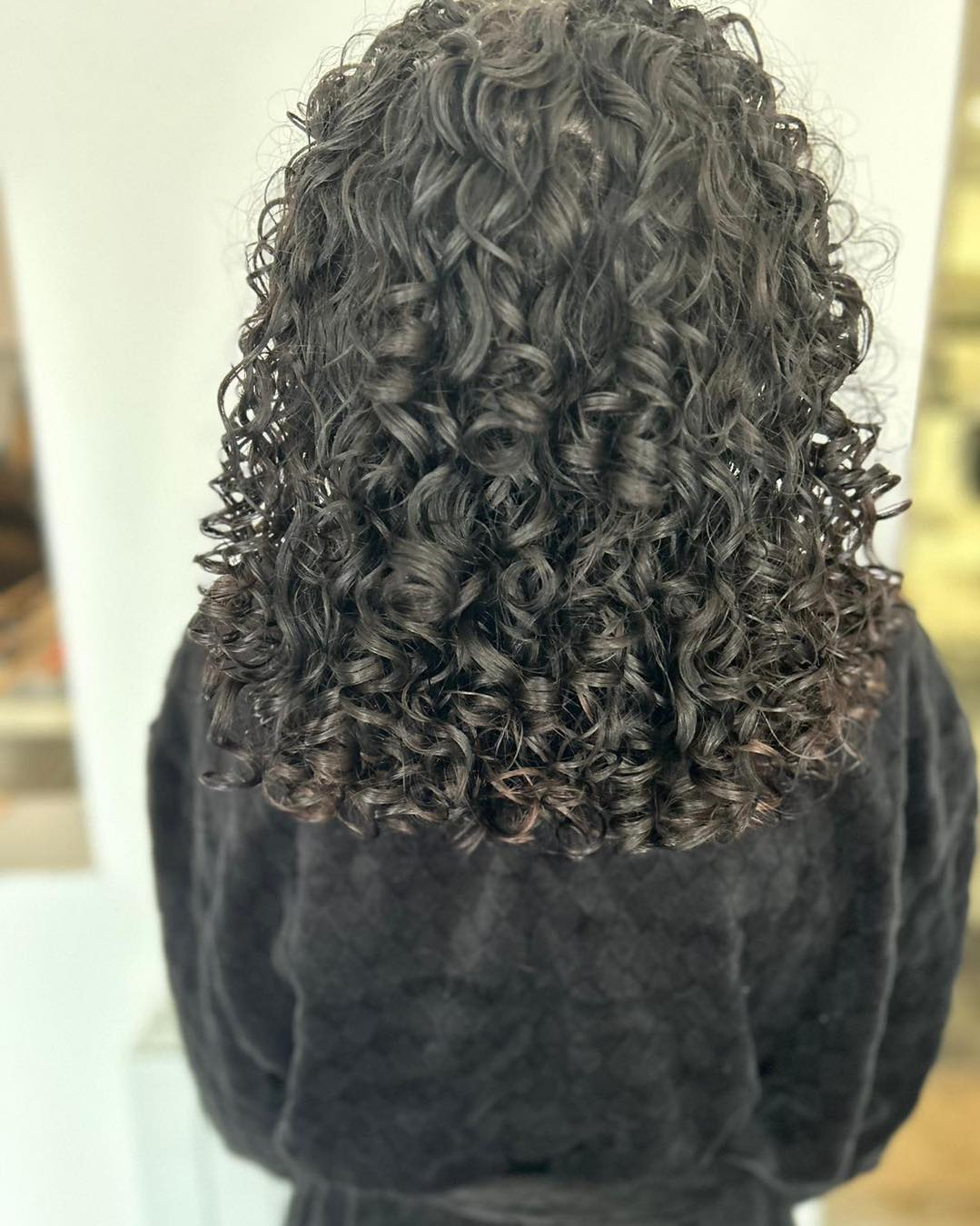 short curly hairs