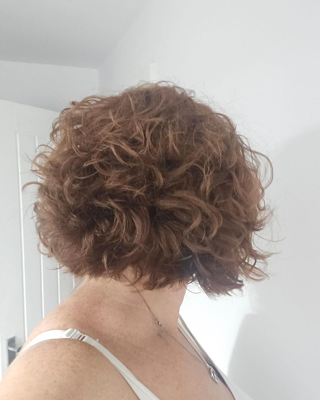 short wavy hairs