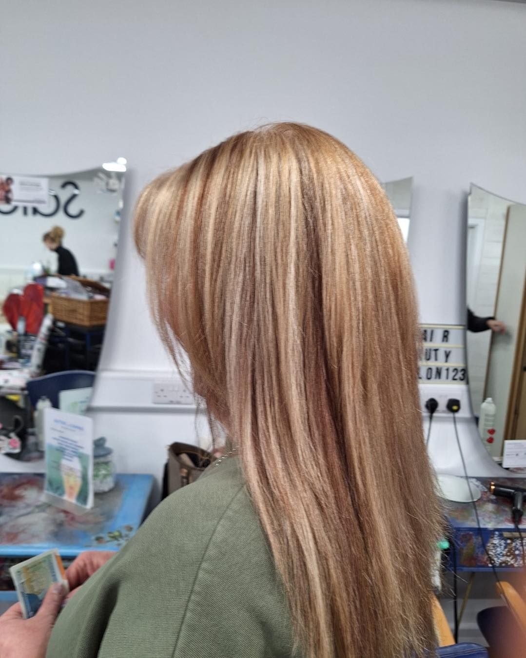 long straight hairs