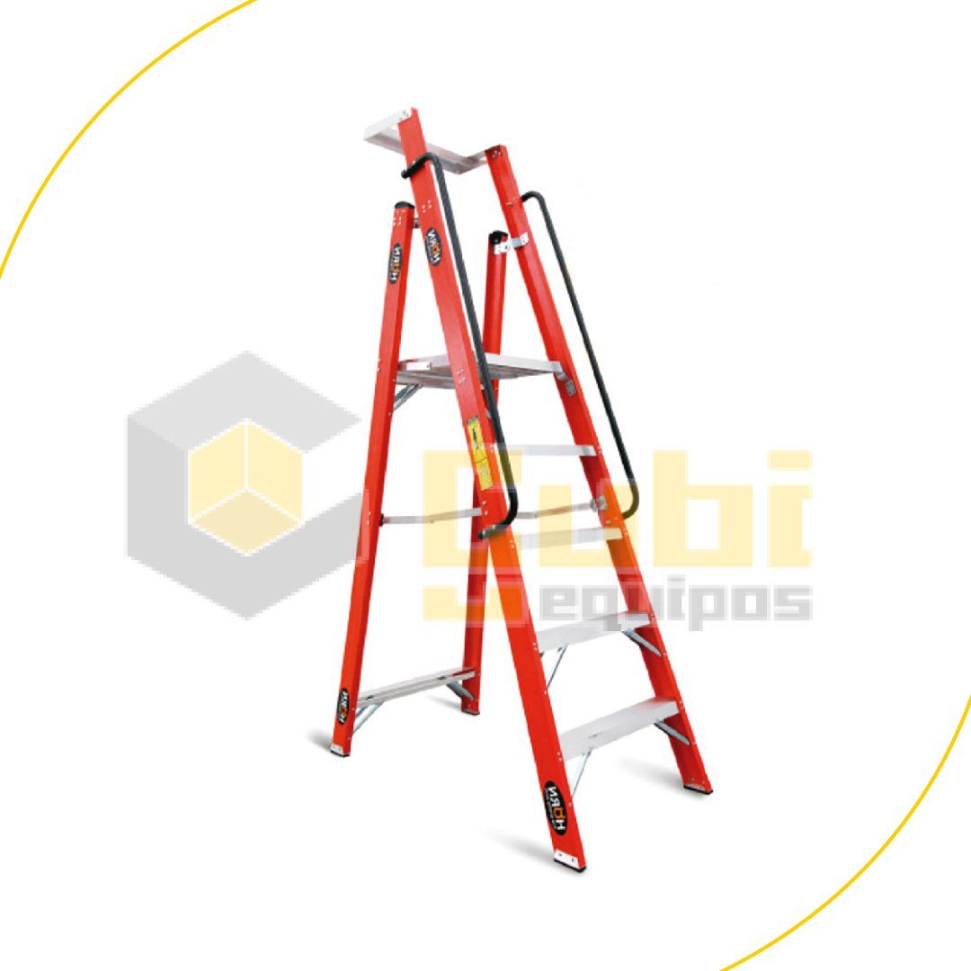 Escalera aluminio plataforma Escalera aluminio plataforma