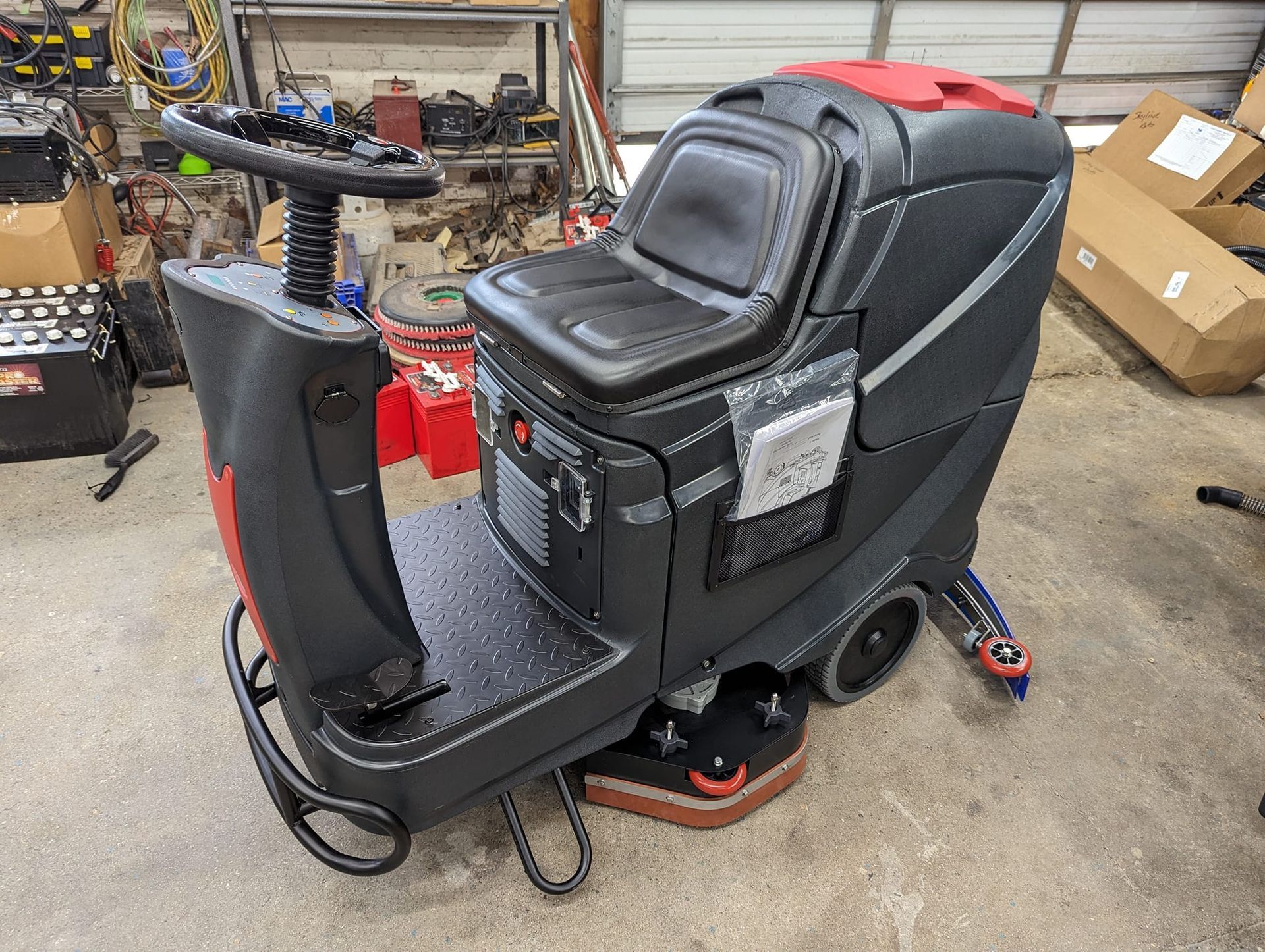 Ride-On Floor Scrubbers