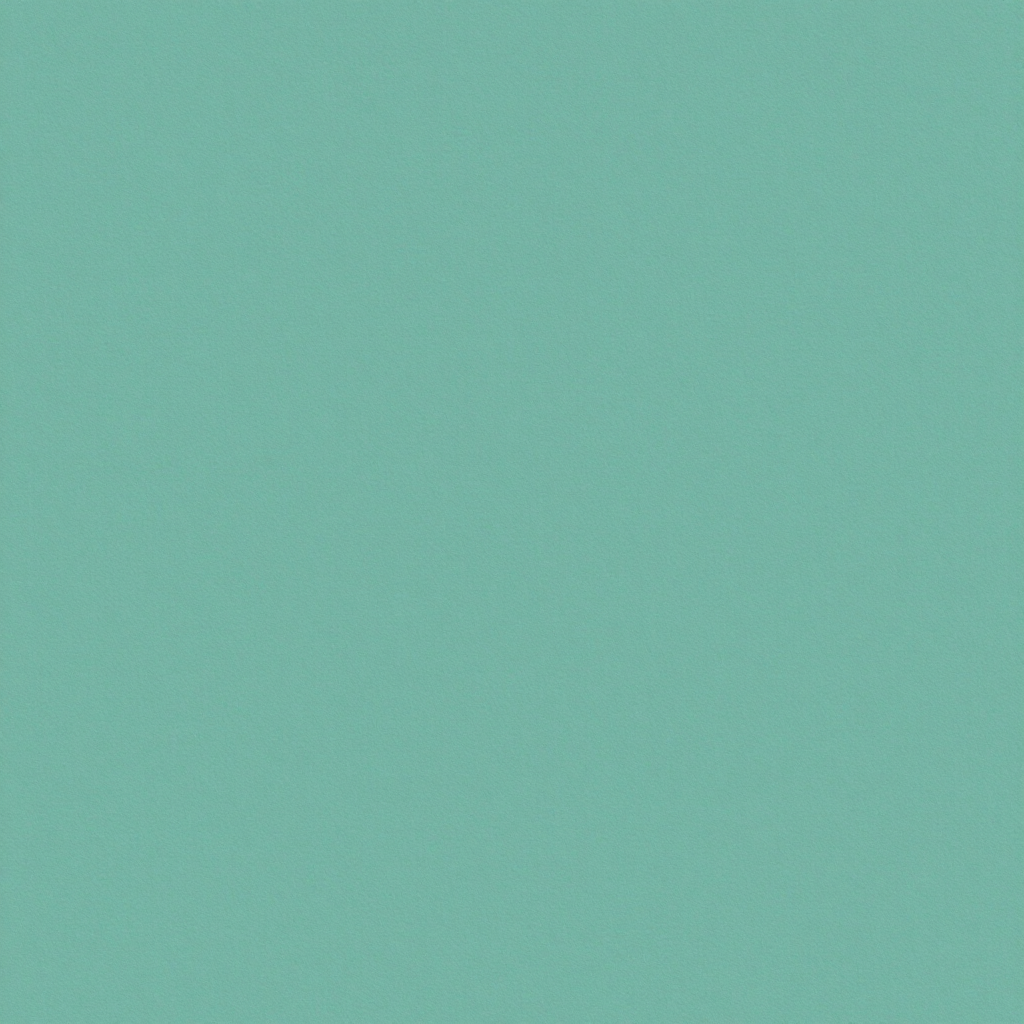 Solid teal textured background with faint grain.