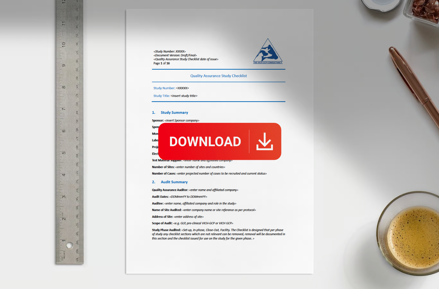 White paper with