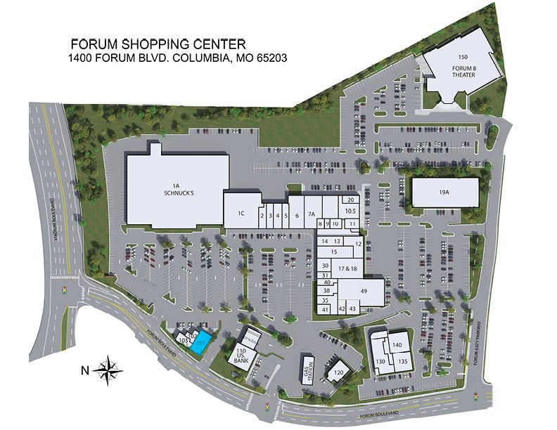 Forum Shopping Center Suite 101 | Lindner Properties in Columbia, Missouri 