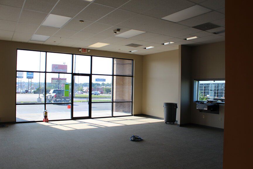 An Empty Office Ready for a New Tenant in Columbia, MO. Learn How to Fill It With Lindner Properties