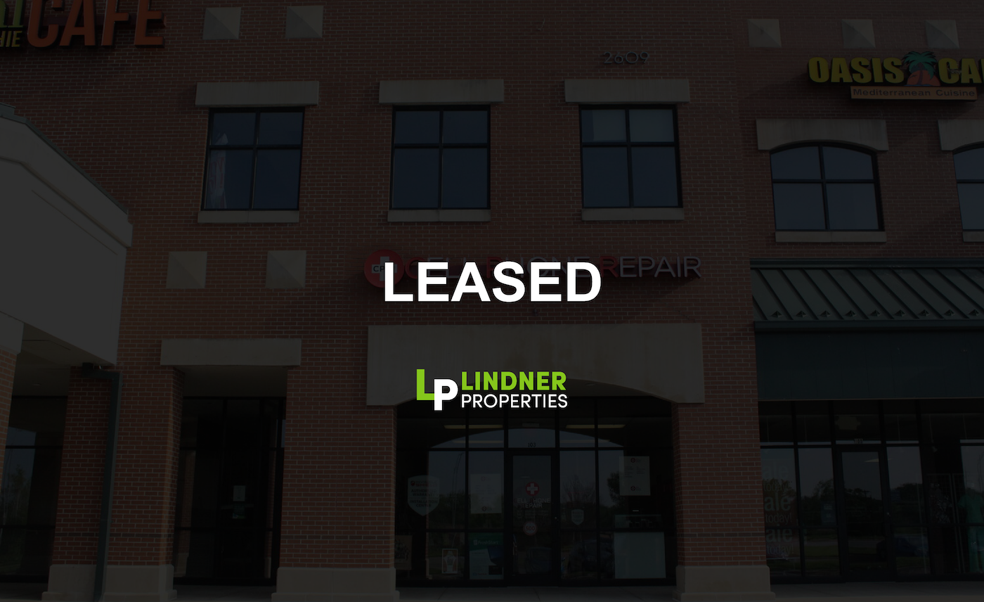 Leased Image for Broadway Shops Suite 103 | Lindner Properties in Mid-Missouri