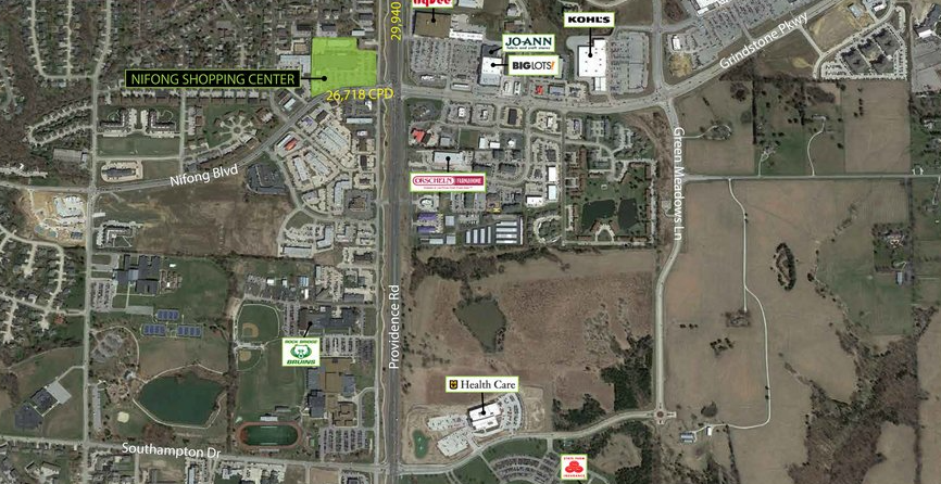Nifong Shopping Center Suite 110 in Columbia, MO | Lindner Properties Commercial Real Estate