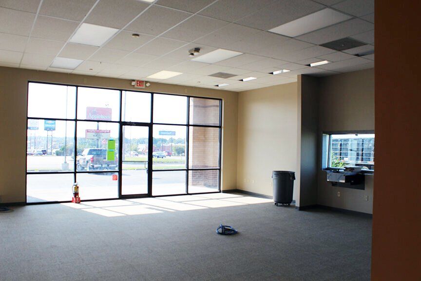 Sedalia Square Suite A Interior Lobby | Lindner Properties in Mid-Missouri