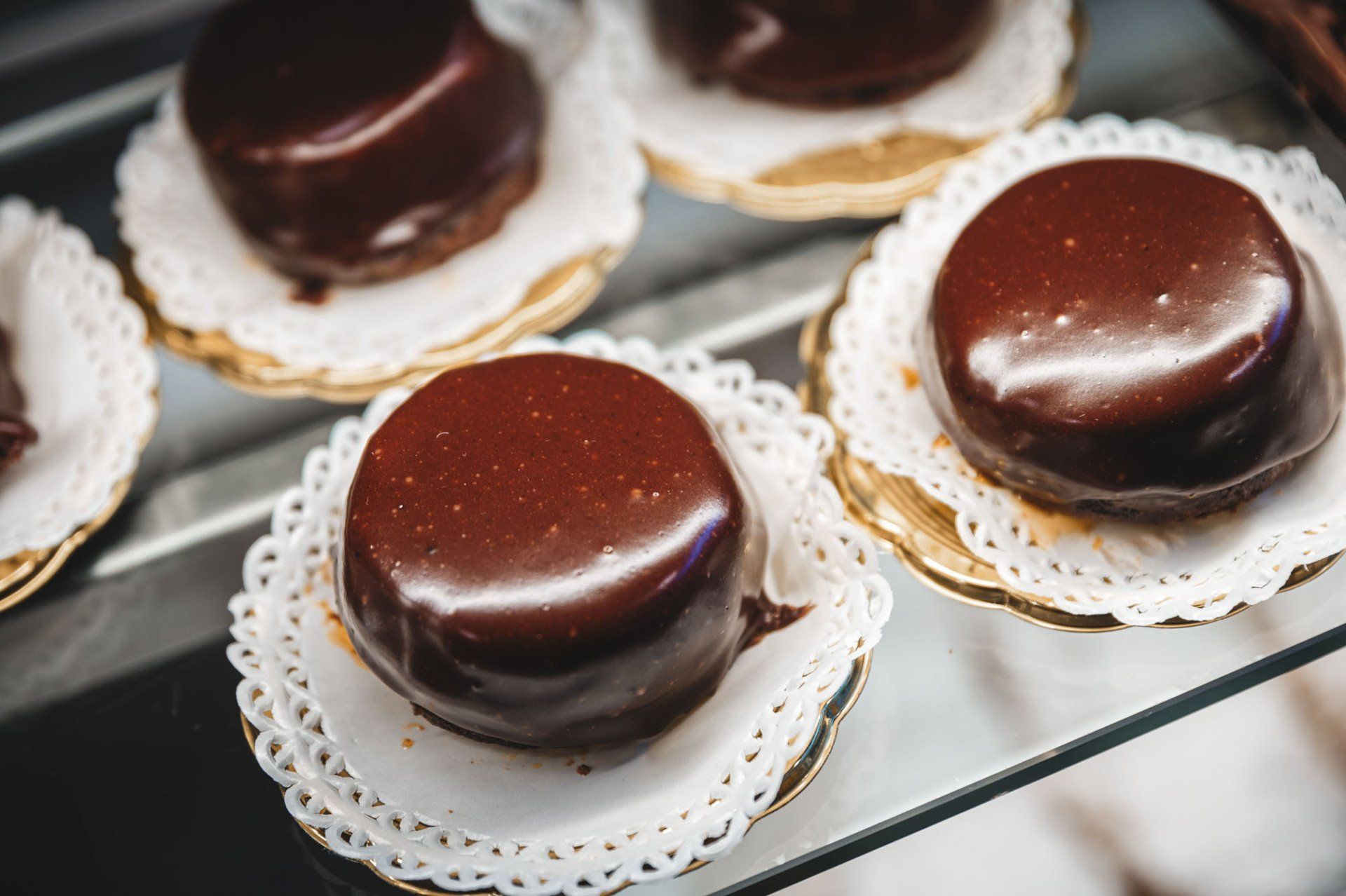 sacher in preparazione