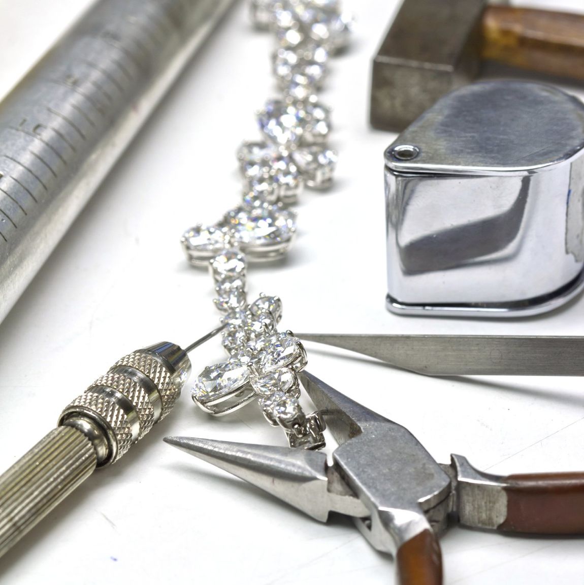 Anello con diamante
