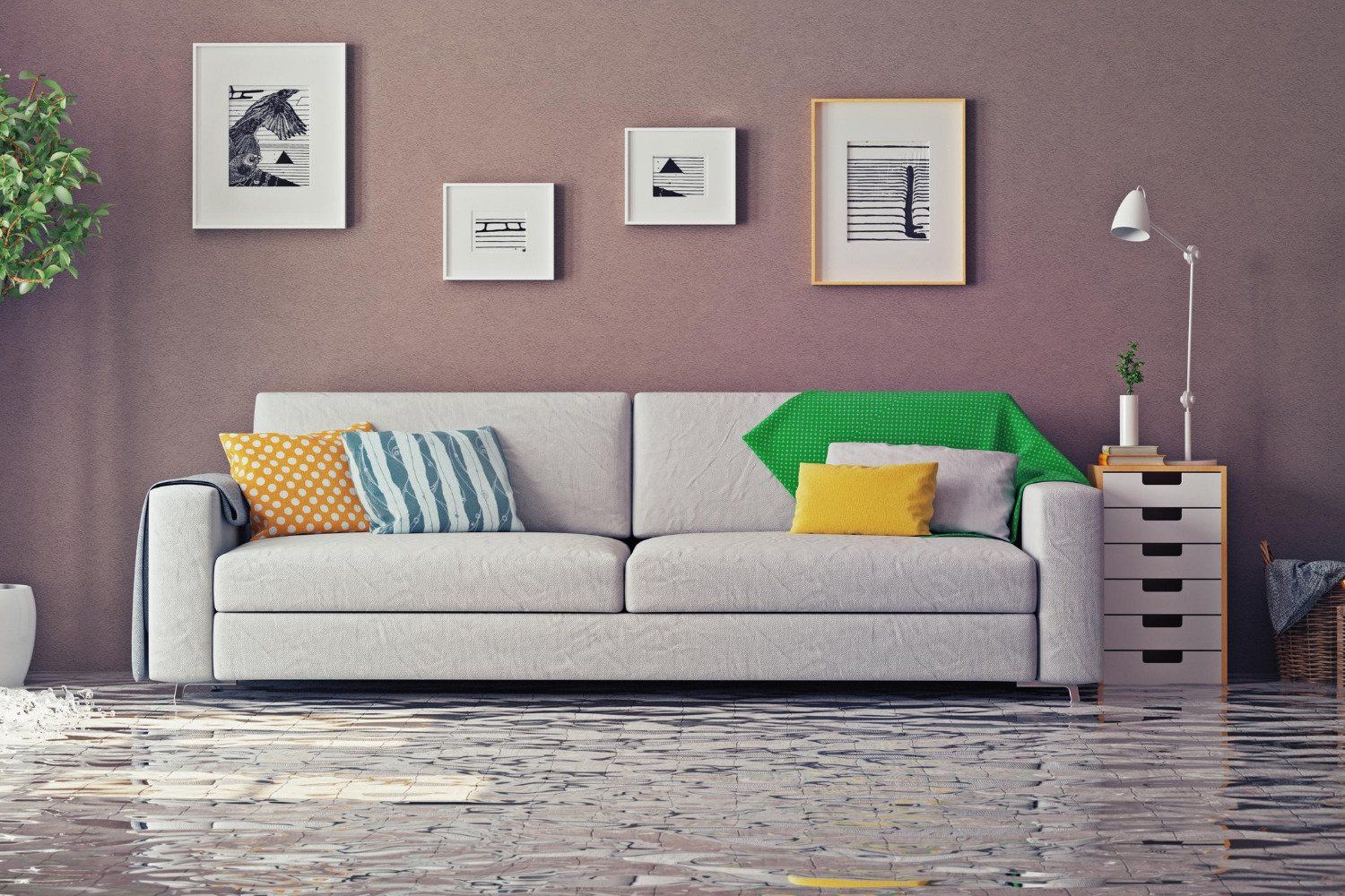 Flood Damage Restoration Service