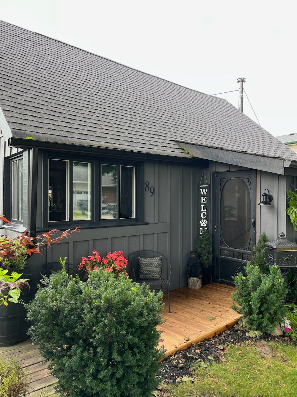 Freshly painted home exterior completed by Alpha Pro Painting